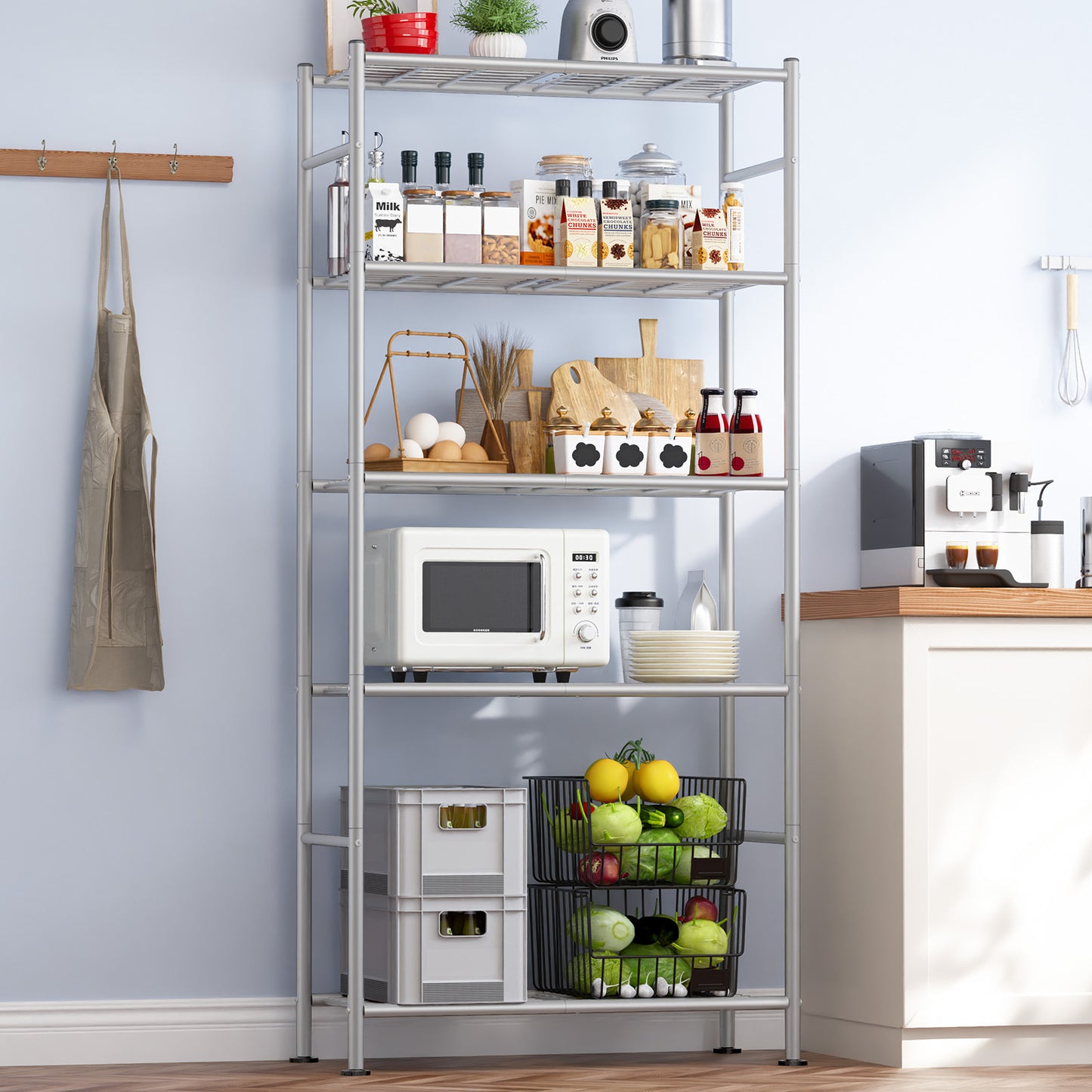 Storage Shelves - Organizer,Stable Metal