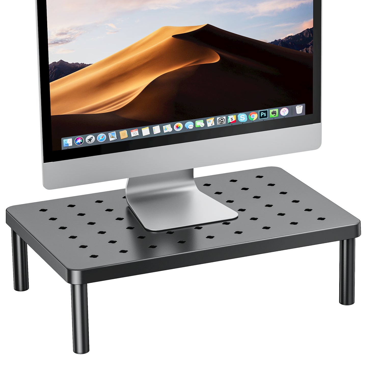 Monitor Stand for Desk - Ergonomic Monitor Rise