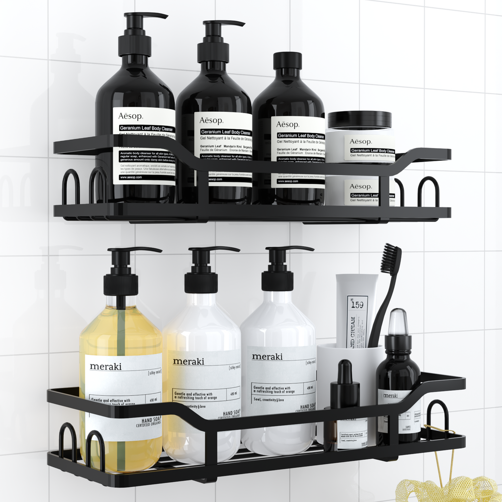 Shower shelf hot caddy